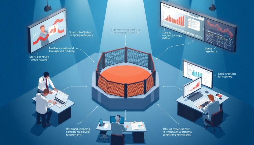 Эволюция правил MMA: от «диких боёв» 90-х до современного спортивного формата - иллюстрация