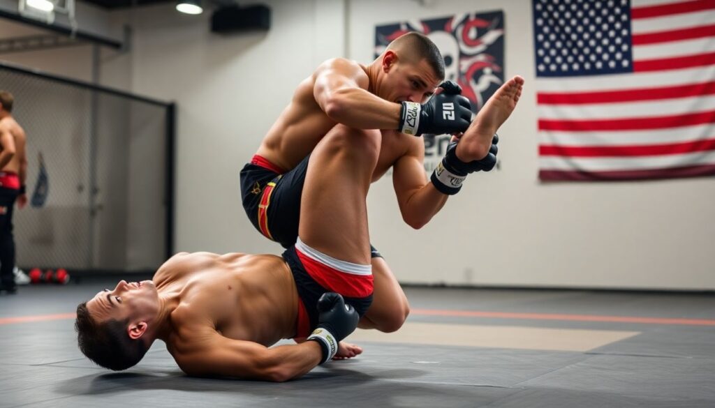 Физическая подготовка бойца MMA: силовые, выносливостные и функциональные тренировки - иллюстрация