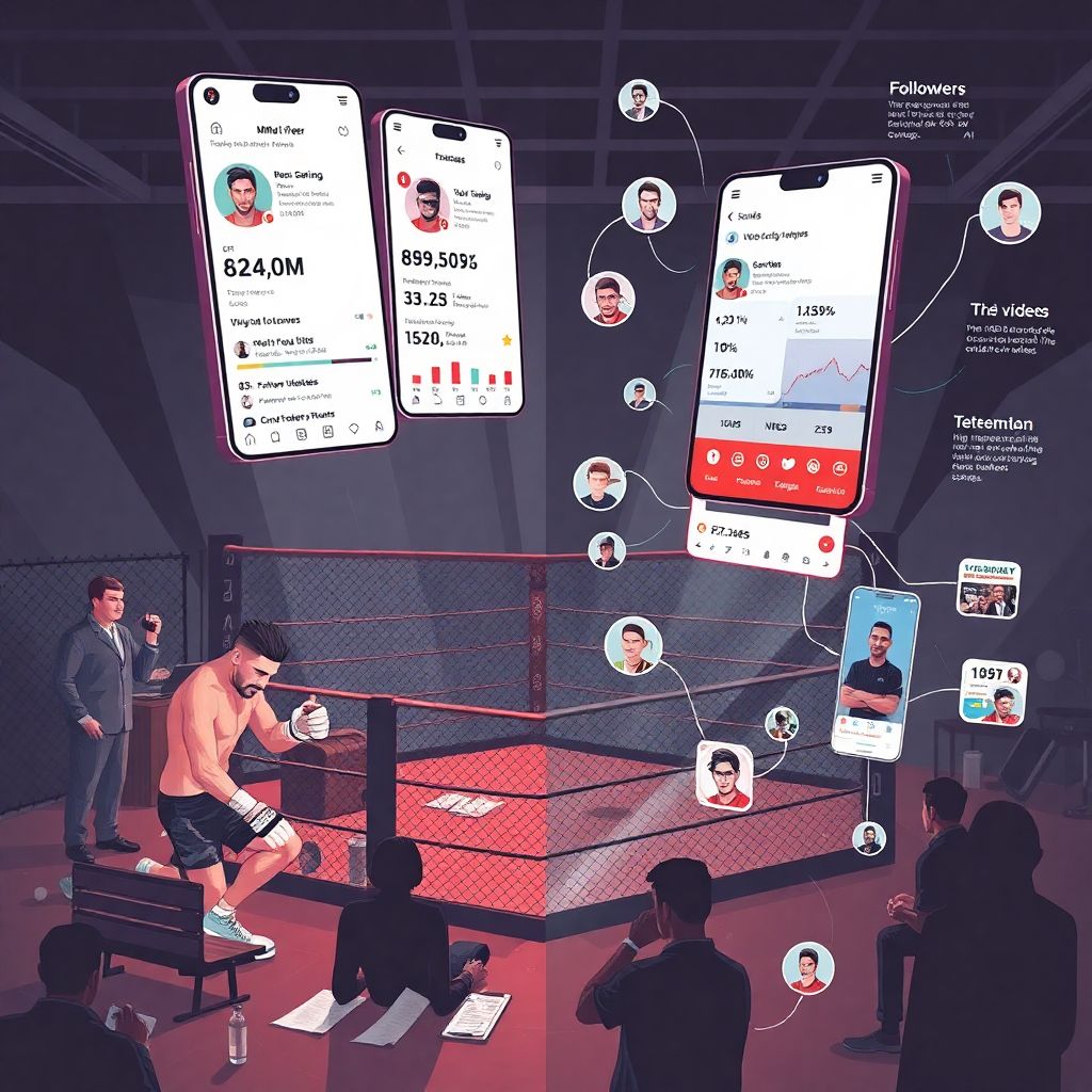 Социальные сети и медиа: как они меняют карьеру бойца ММА