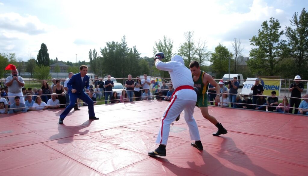 История развития MMA в России: от подпольных боев до мировых арен - иллюстрация